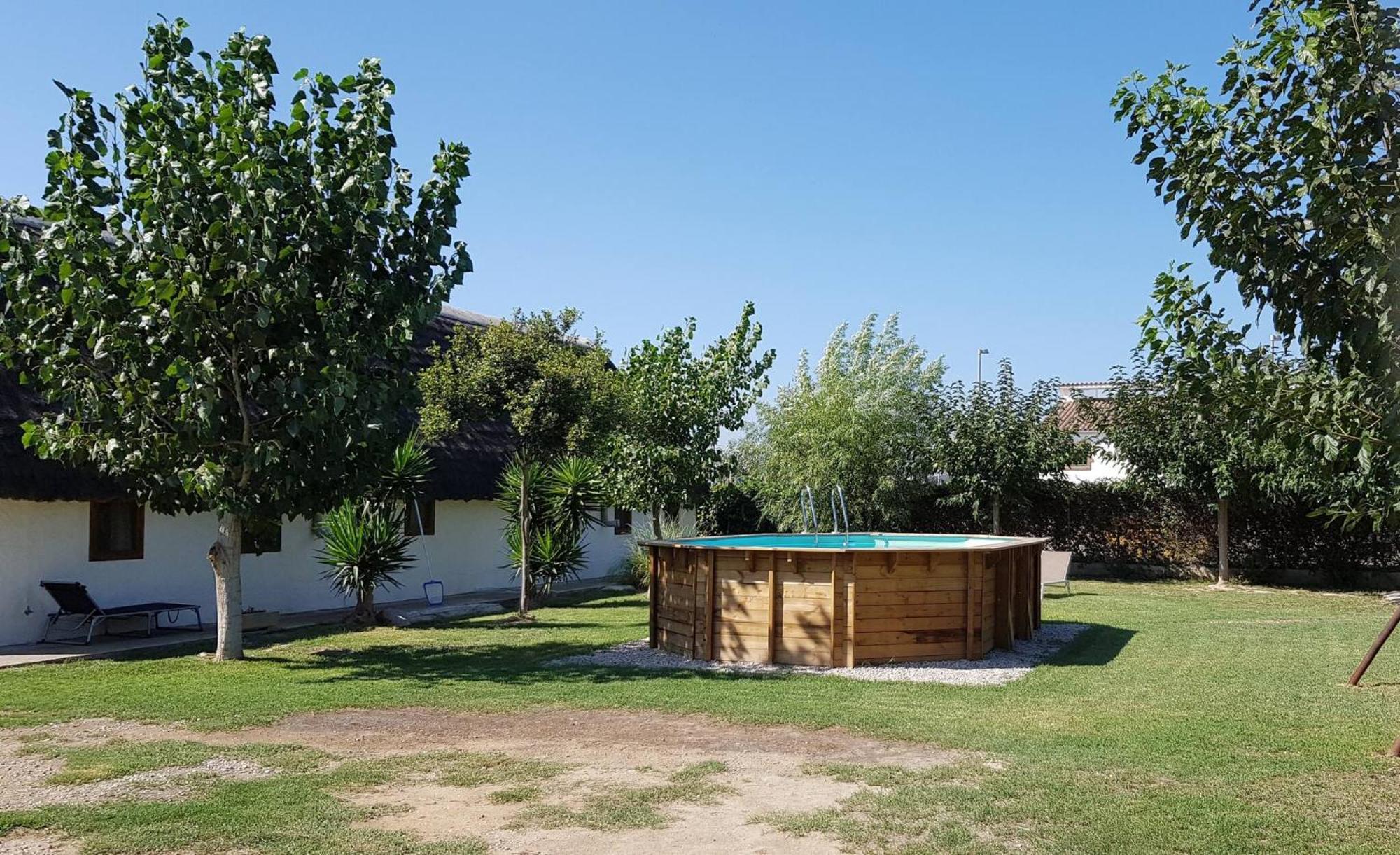 Barraca Tipica Del Delta, Con Piscina, Jardin Y Barbacoa - Deltavacaciones Villa Sant Jaume d'Enveja Exterior photo